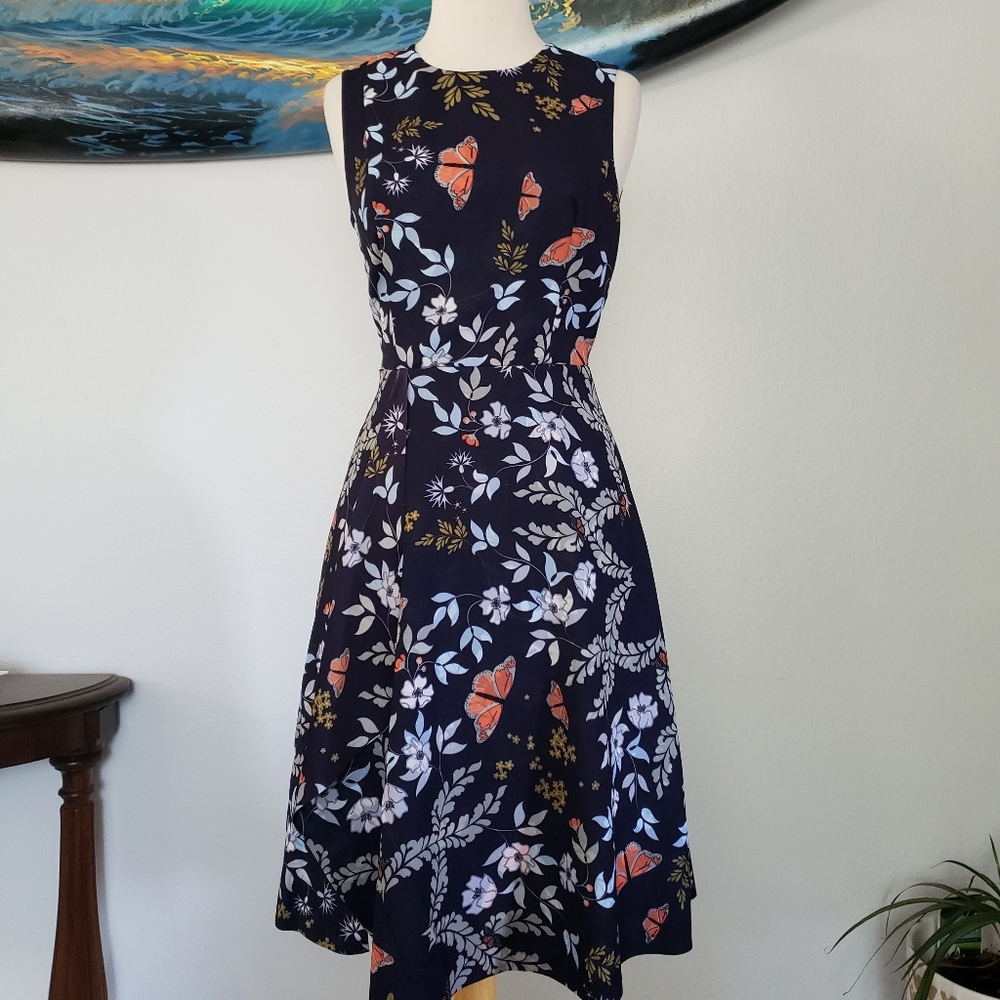 NEVER WORE TED BAKER LONDON FLORAL DRESS - Picture 10 of 14